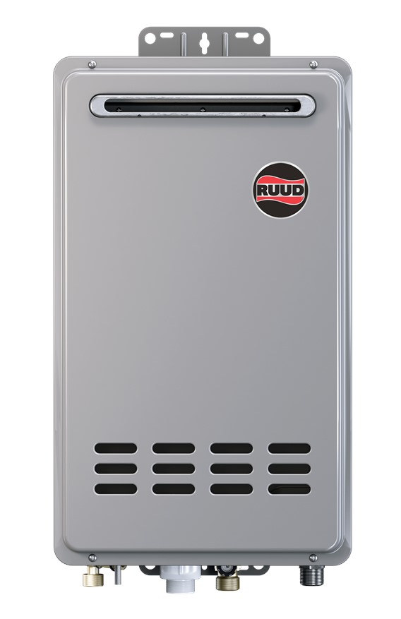 Tankless MidEfficiency 64 Outdoor Ruud Residential Tankless Mid